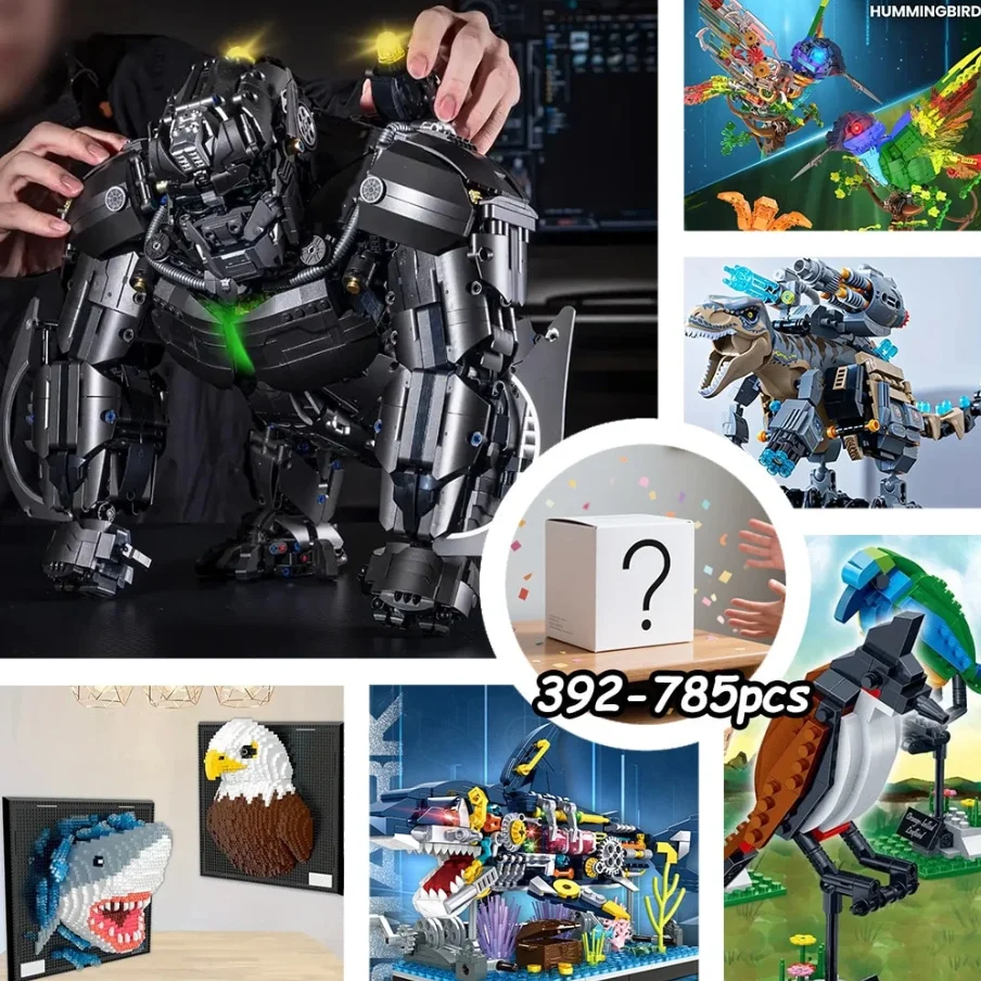 

Random blind boxes of building block toys, each box holds new fun. I'm super excited to open the box and satisfy my curiosity