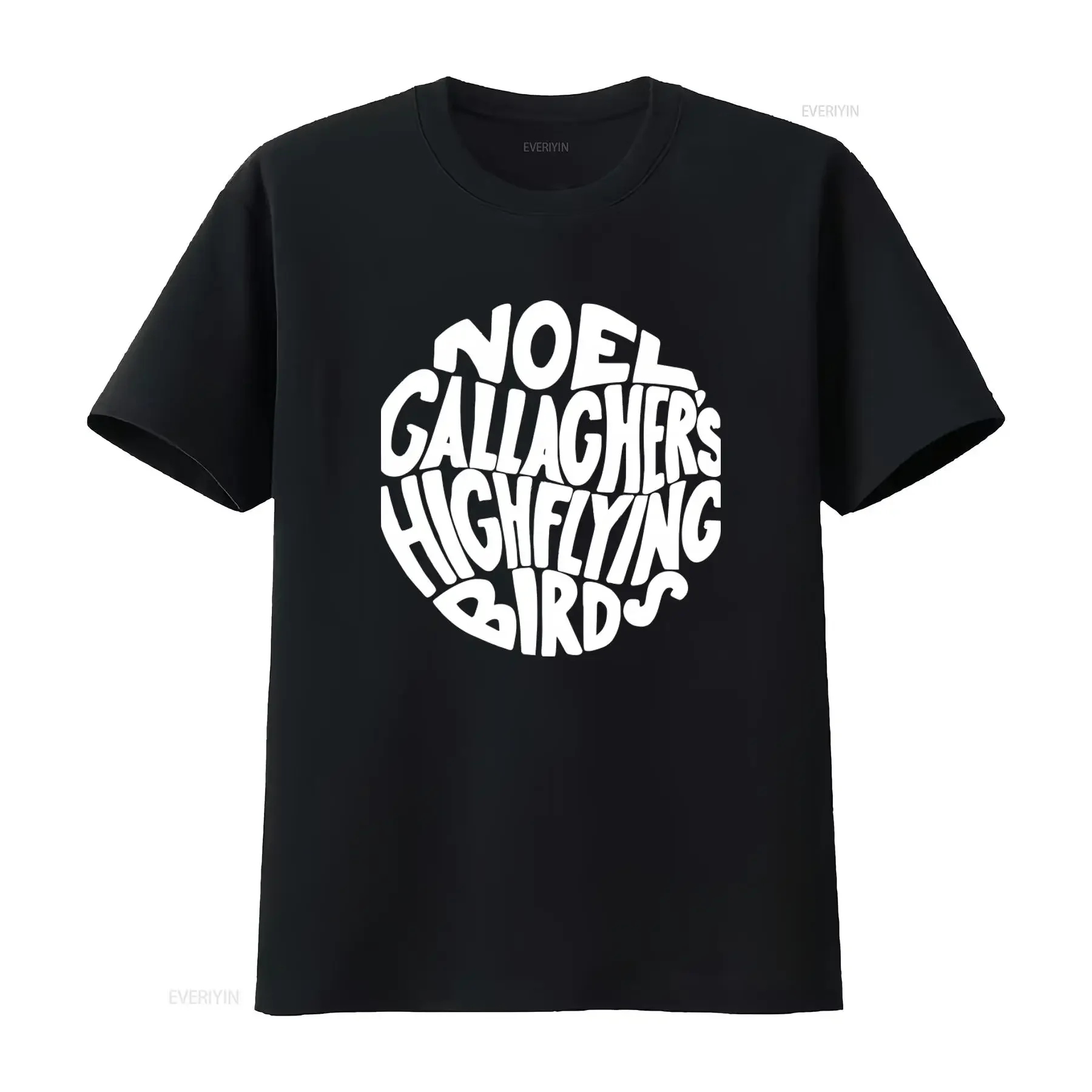 Noel Gallagher High Flying Birds Softstyle T shirt Stylish Band Merch for Music Lovers vintage Washed Top For Everyday Wear