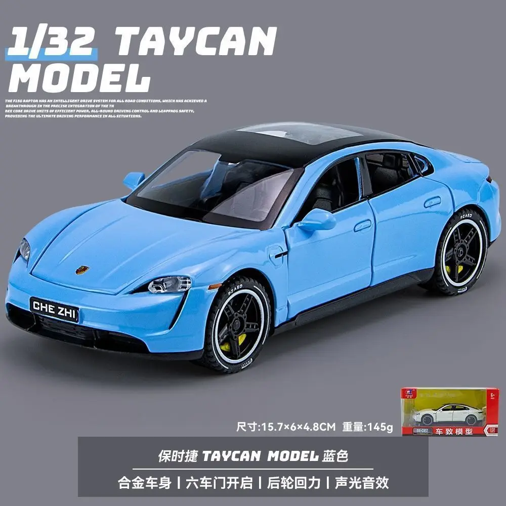 Modello di auto in lega in scala 1:32 Realistico Porsche Panamera Auto giocattolo Display Pezzo Piccola auto per regalo di compleanno per ragazzi