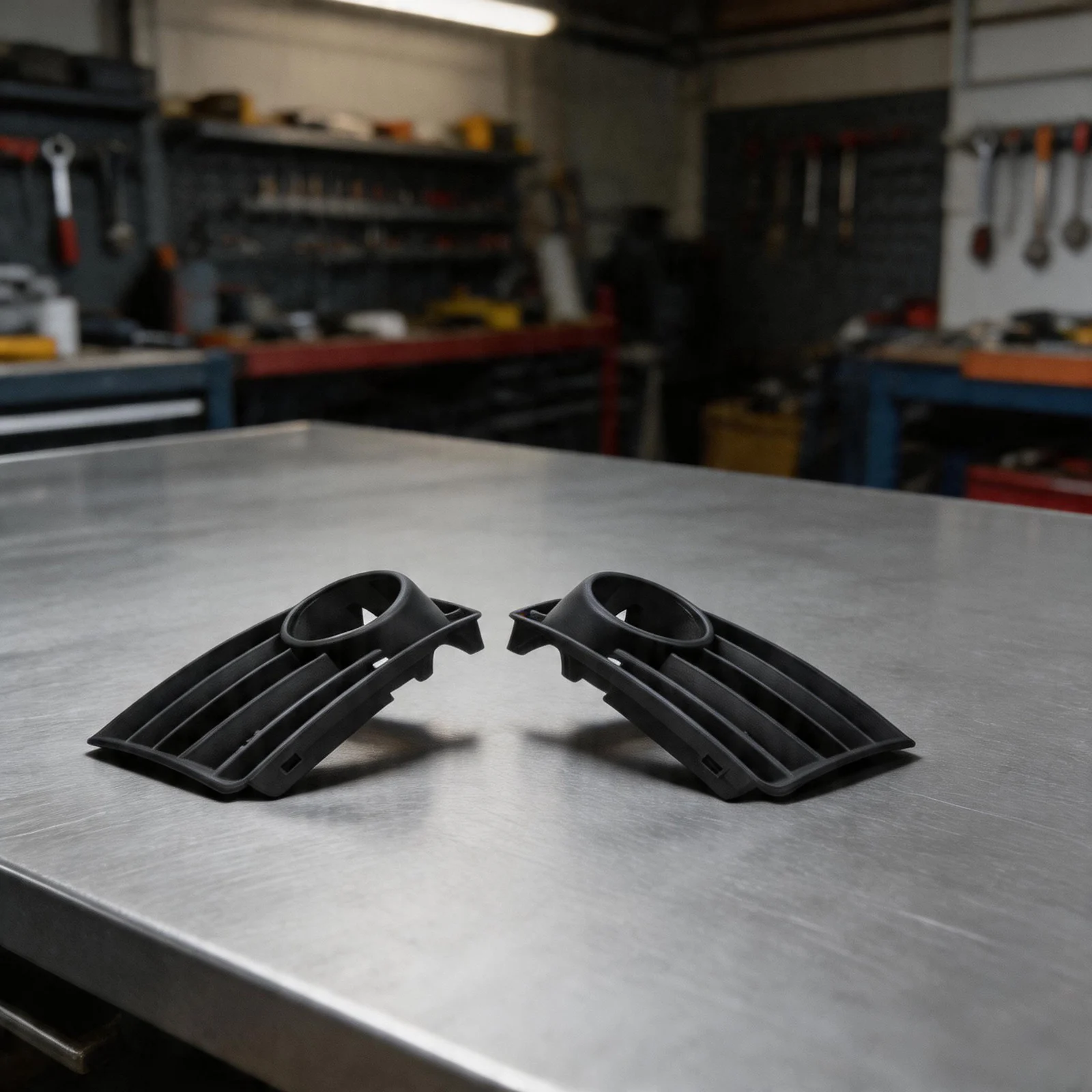 Same As The Original Car Specifications Fog Light Cover Aftermarket Car Parts ABS Plastic Material Exact Match Part No.