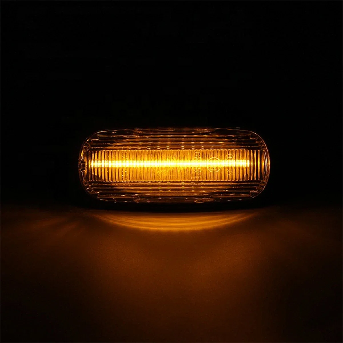 2pcs Sequential Flashing Side Fender Repeater Light Lamp XGB100310 XGB000030 for Land Rover Discovery II Defender Freelander 1
