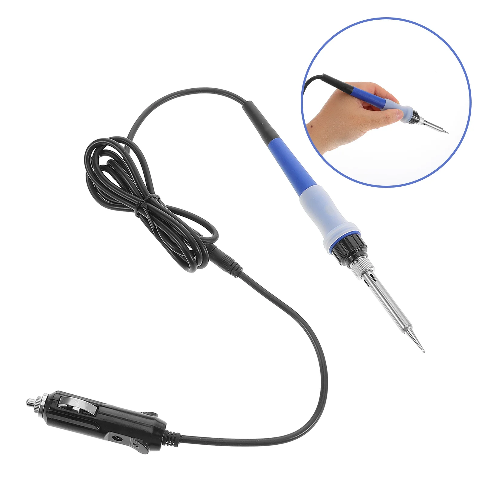 

Car Soldering Iron Portable Dc 12V 24V Low Voltage Heavy Duty Electric Soldering Iron for Truck Bumper Plastics Repair