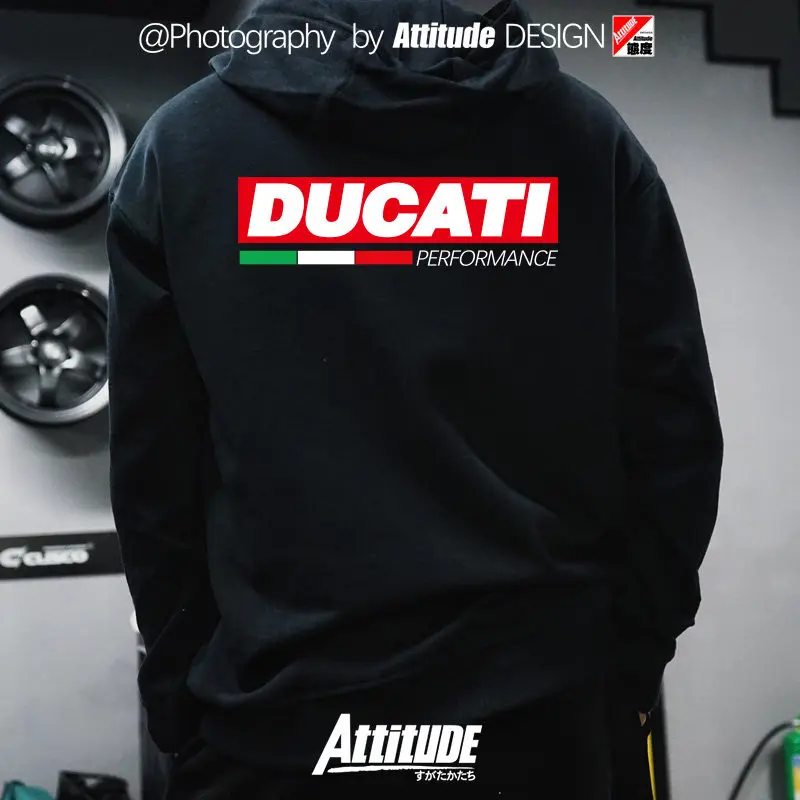 2026 DUCATI MOTO GP Factory Team Racing Motorcycles Riders Autumn/Winter Hoodies Ins Y2k