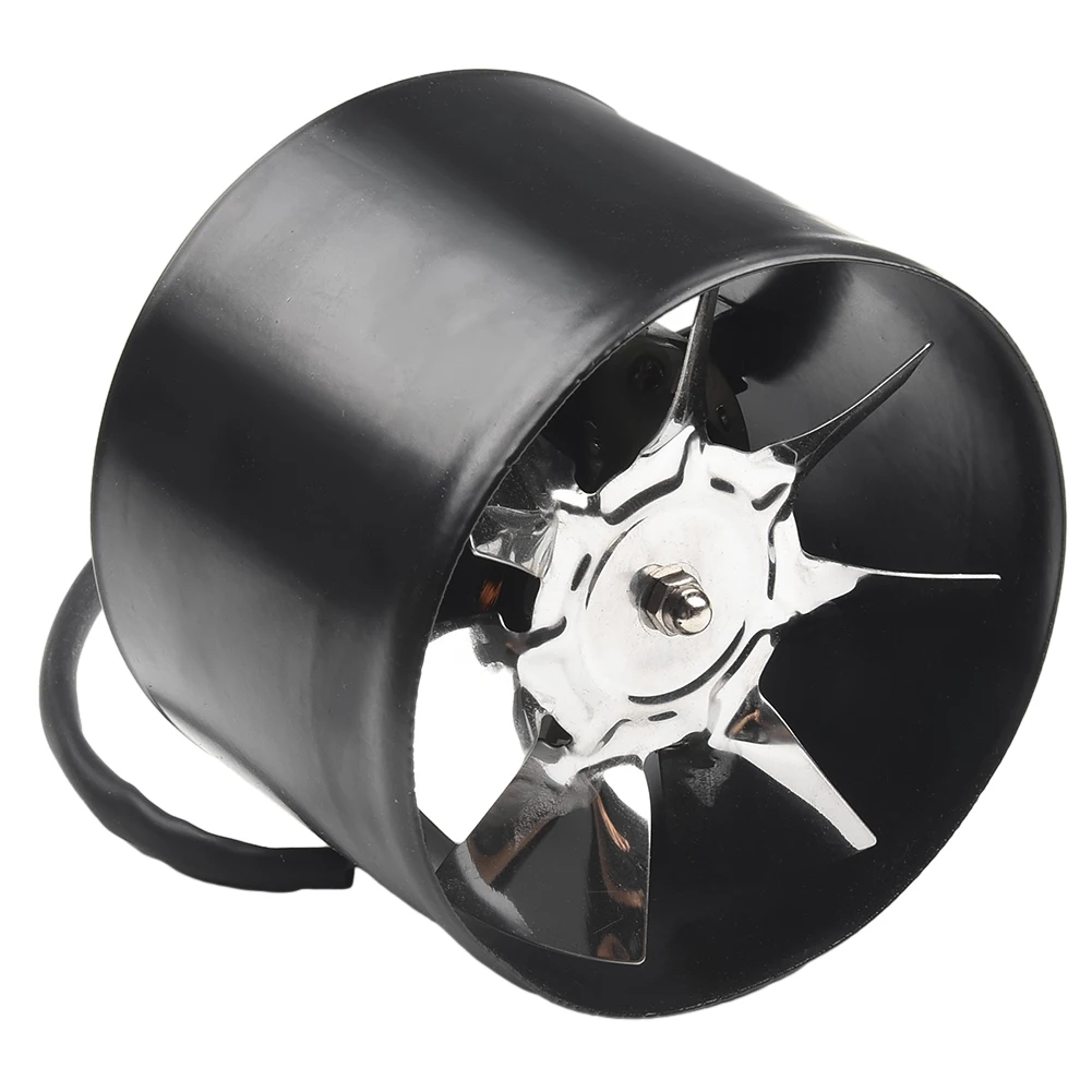 

For Restaurants For Kitchens Extractor Exhaust Fan Strong Suction 100 Mm 140 M³/H 1PC 50Hz Duct Fan Inline Iron