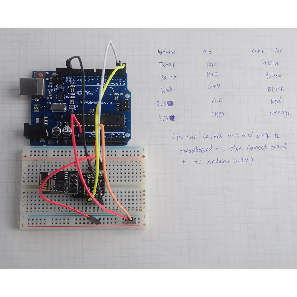5PCS ESP-01S ESP 01S  XH-C2X WiFi Wireless Module Breadboard Adapter PCB 3.3V for Serial Wifi Transceiver Network