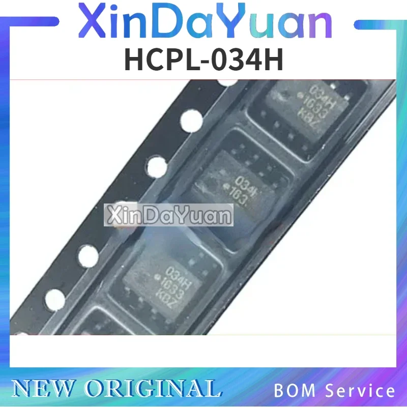 10 pcs QCPL-034H-500E HCPL-034H SOP-8