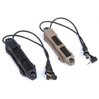 WADSN Tactical Taps Picatinny M-lok Double Wire Button switch rane Laser 2.5mm SF Plugs Connector for Weapon Light PEQ M600 DBAL