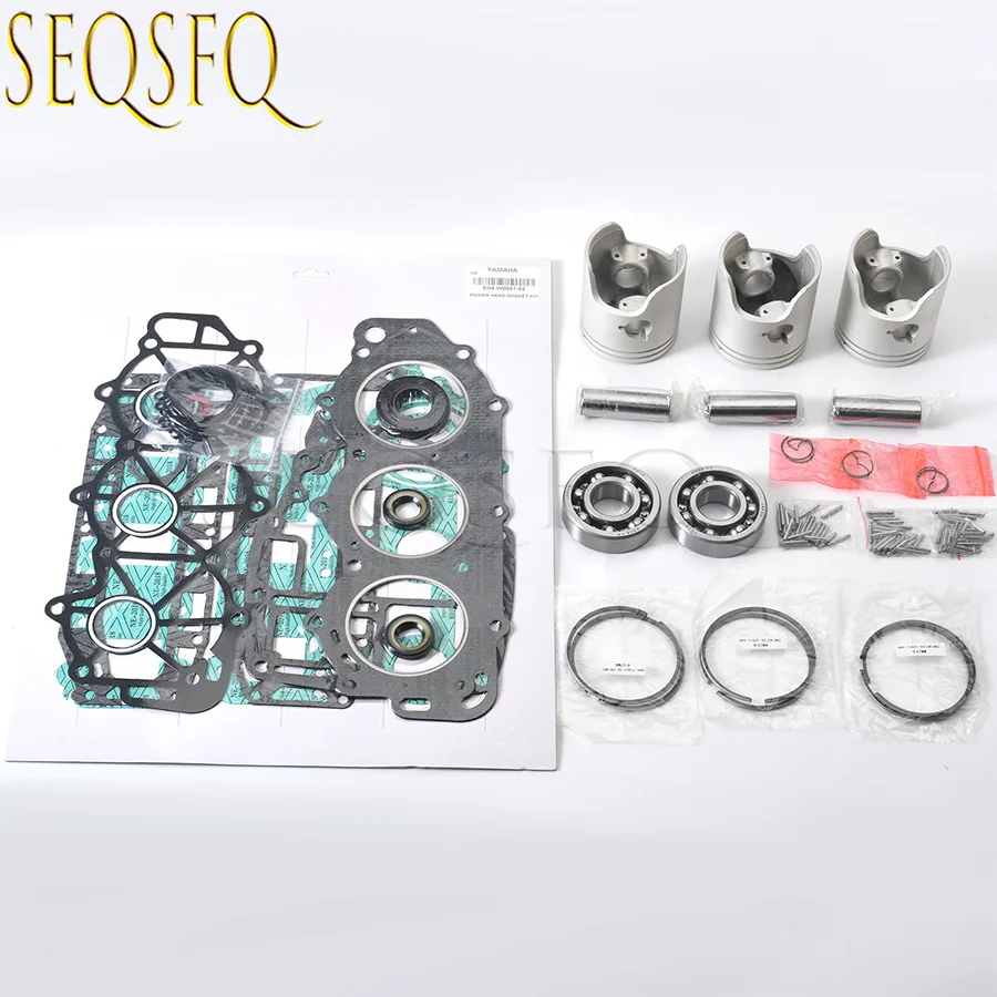 

Комплект прокладок головки подвесного двигателя 6H4-W0001-02 6H4-W0001-01 6H4-W0001-A1/A2/00 18-4419 18-4407 для 3-цилиндрового двигателя Yamaha 40HP 50HP