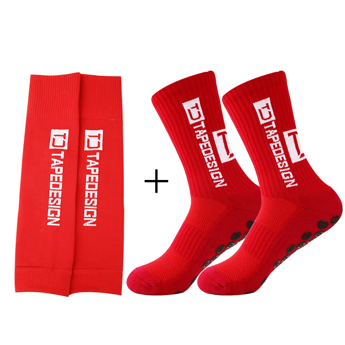 Towel bottom mid tube football socks, moisture absorption and sweat wicking sports socks, wear-resistant and anti slip adhesive