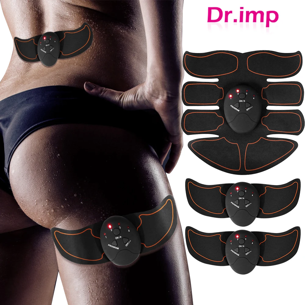 

EMS Wireless Electric Muscle Stimulator Buttocks Hip Home Trainer Abdominal Fitness Body Slimming Massager Training Apparatus