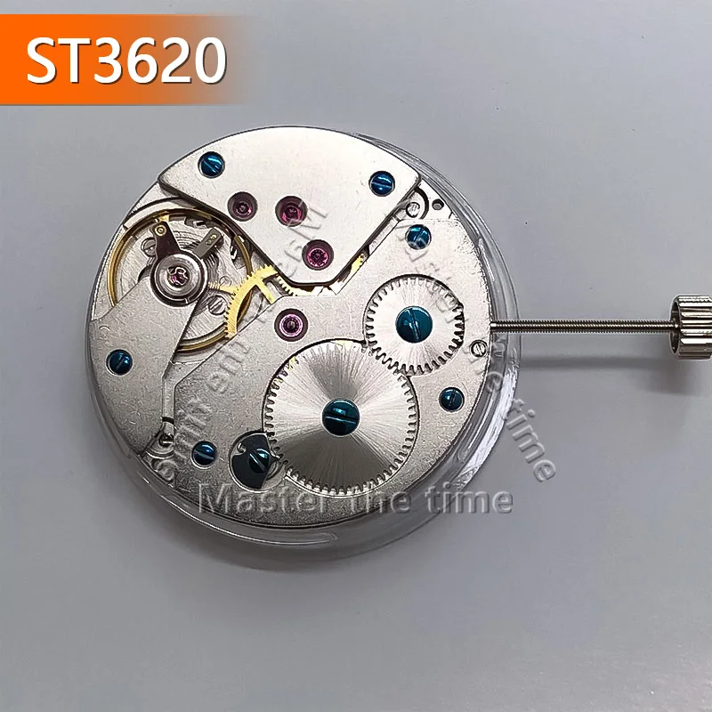 สําหรับ Seagull ST3620 นาฬิกา Hand Winding นาฬิกาซ่อม 17 Jewels 6498 นาฬิกาวันที่ 6 นาฬิกา Mechanical Movement