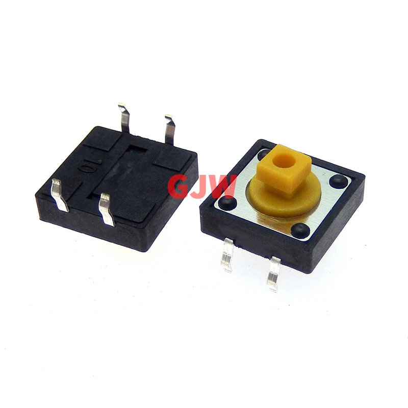 20pcs Tact Switch Kit 12*12*7.3mm DIP Tactile Push Button Switches 12x12 mm 4pin Micro Switch