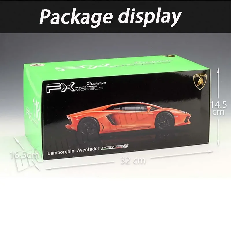 Oryginalny WELLY 1:18 Lamborghini Aventador LP700-4 odlewany aluminiowy model samochodu zabawki kolekcjonerskie miniaturowe samochody dekoracja prezent