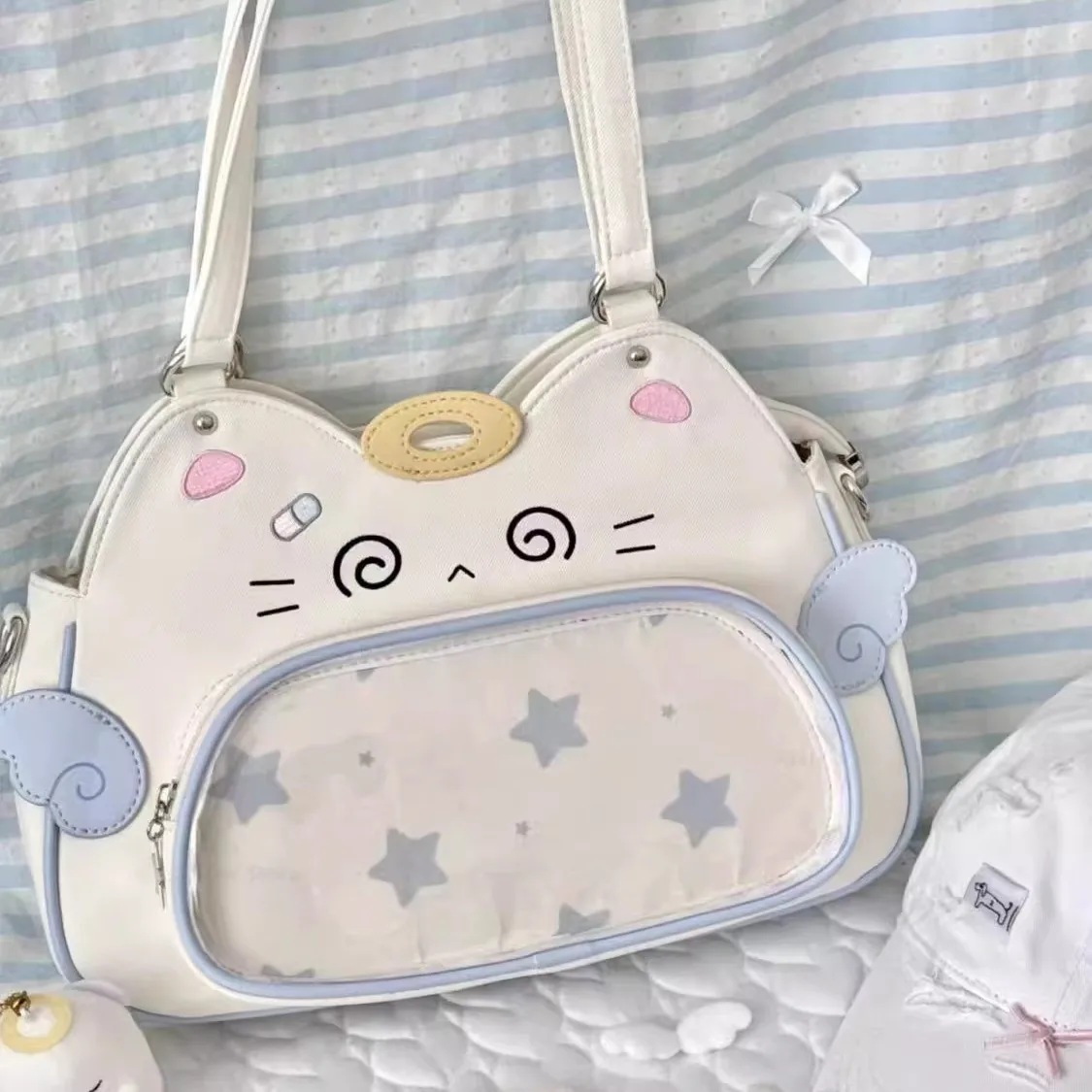 

2025 Summer New Original Painful Paage Wisdom Tooth Vending hine Large Capaci Cute Daily Bajie Crossbody Bag