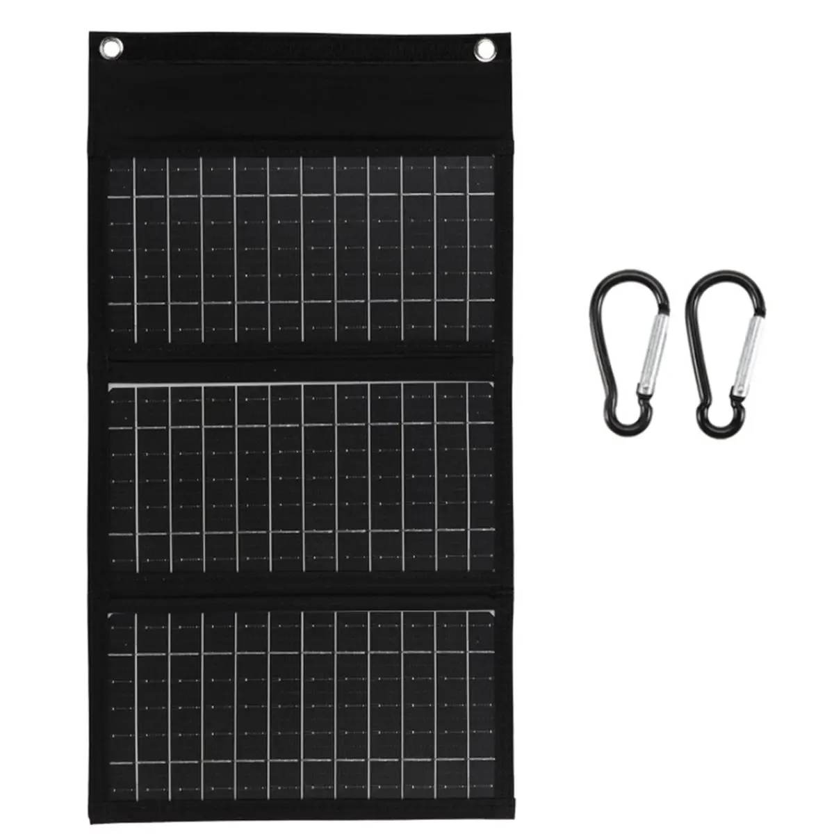 A32I 5V 20W Portable Solar Panels for Generators Foldable Solar Cell Chargers Outage Emergency for Camping Cell Phone Tablet