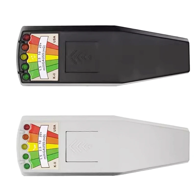 

1 Piece Electromagnetic Radiation Detector EMF METER Magnetic Field Detector K2kii Multi-Functional Radiation Tester White