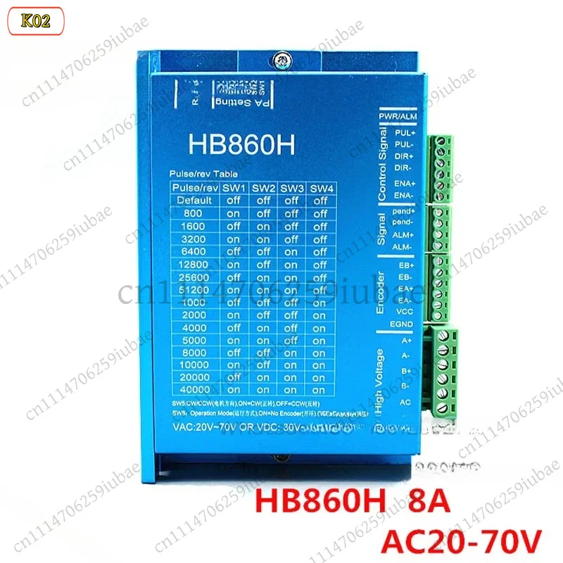 df Closed-Loop Stepper Motor Driver HB860H for Nema 86 Servo Motor Controller High Torque CNC Router 3D Printer Automation Parts