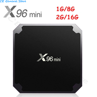 X96 S905W Smart TV Box Android 9.0 HDMI-compatible 2GB+16GB Media Player 2.4Ghz Wifi Mini 4K Set Top Box TV Receivers