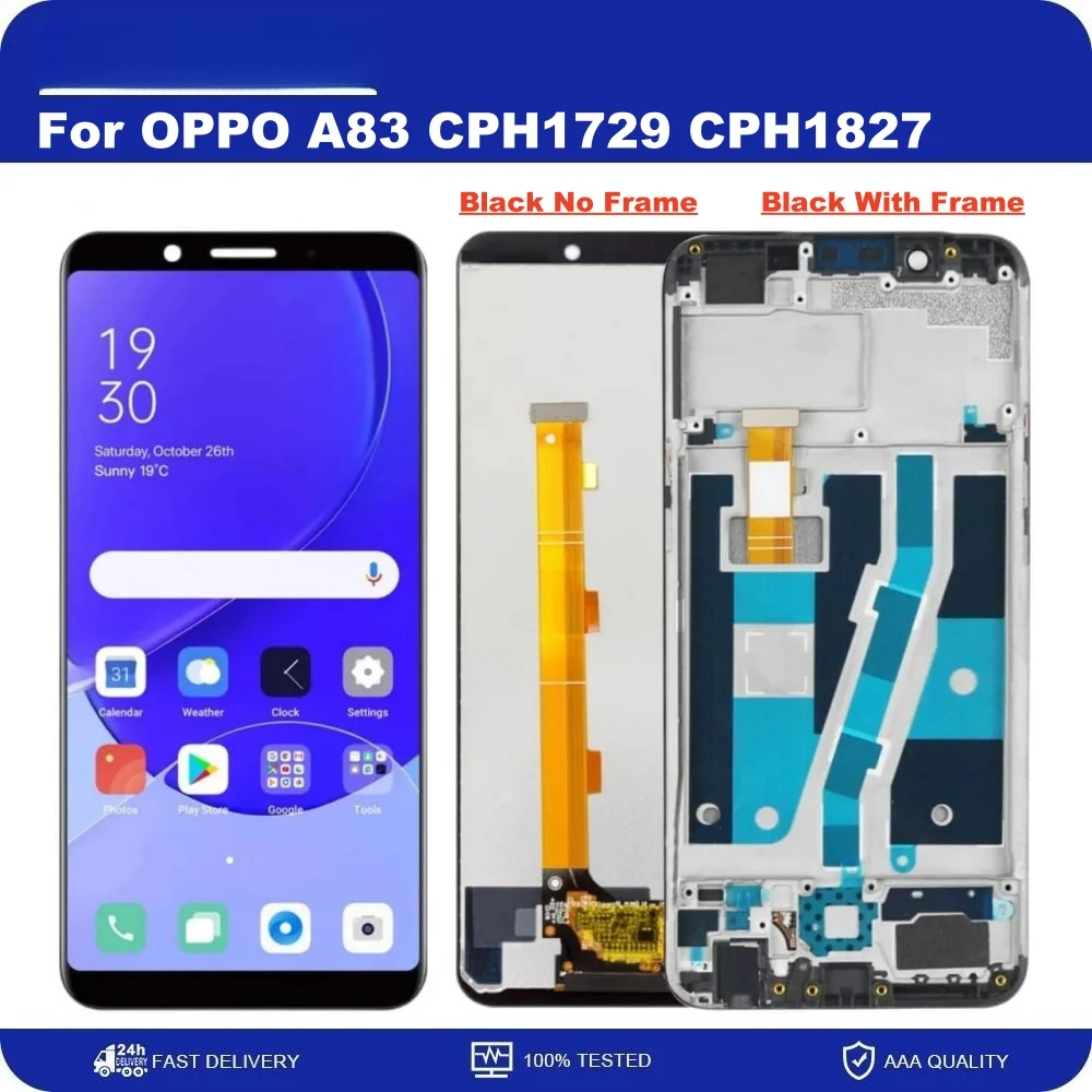 توصيل شاشة LCD 5.7 بوصة لجهاز OPPO A83: تقييم ونصائح للاستخدام