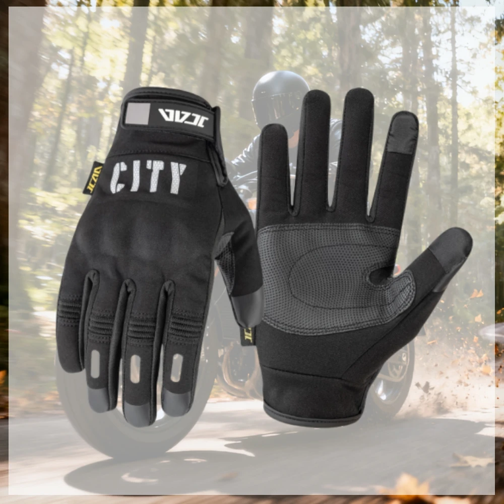 

Motorcycle Gloves Man Touchscreen Motocross Riding Gloves Built-in Anti-fall Protective Case ATV BMX MTB Moto Gloves Waterproof