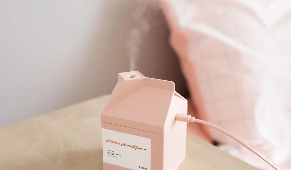 الأصلي Xiomi صندوق حليب المرطب 260 مللي بالموجات فوق الصوتية الهواء المرطب تنقية المرطب USB شحن المرطب أفضل هدية