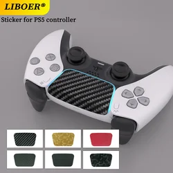 Adesivo de pele para controlador PS5, cor sólida, textura múltipla, Playstation 5, Touchpad Protect, 2 pcs