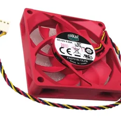 1pcs New 70mm PWM Computer Cpu PC Cooling Fan 7015 70X70X15mm 4P 4-Pin PWM Speed Regulation FA07015L12LPB  DC 12V 0.25A