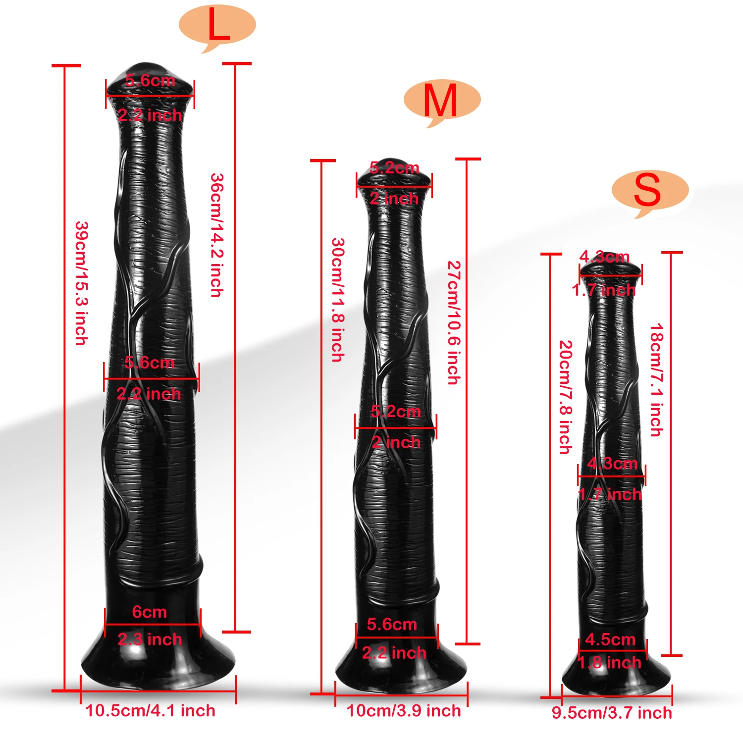 39cm Long Horse Dildo Super Big Size Animal Dildo With Suction Cup Huge Cock Adult Sex Toys Large Dick for Men Women Couples