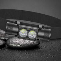White LED Memory Headlamp 1000 lumen Powerful Headlight Type C USB 18650 Head Torch for Camping Hunting SOS Flash Night Lamp