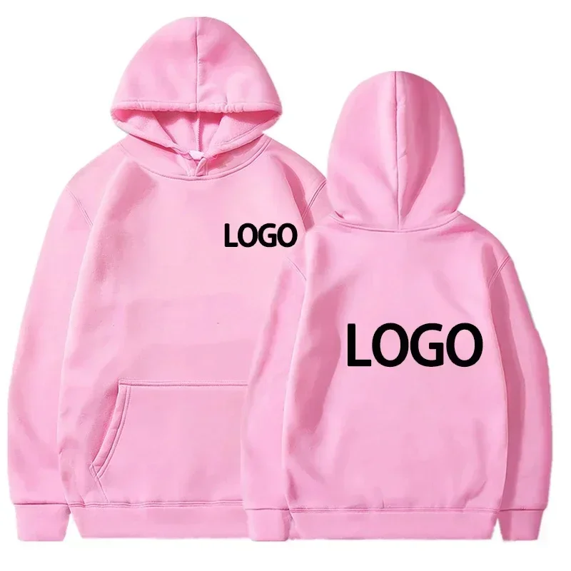 2024 Custom Printed Men Women Hoodie Loose Casual Clothing Fashion LongSleeve Hooded Pullover Personality Streetwear Sweatshirts