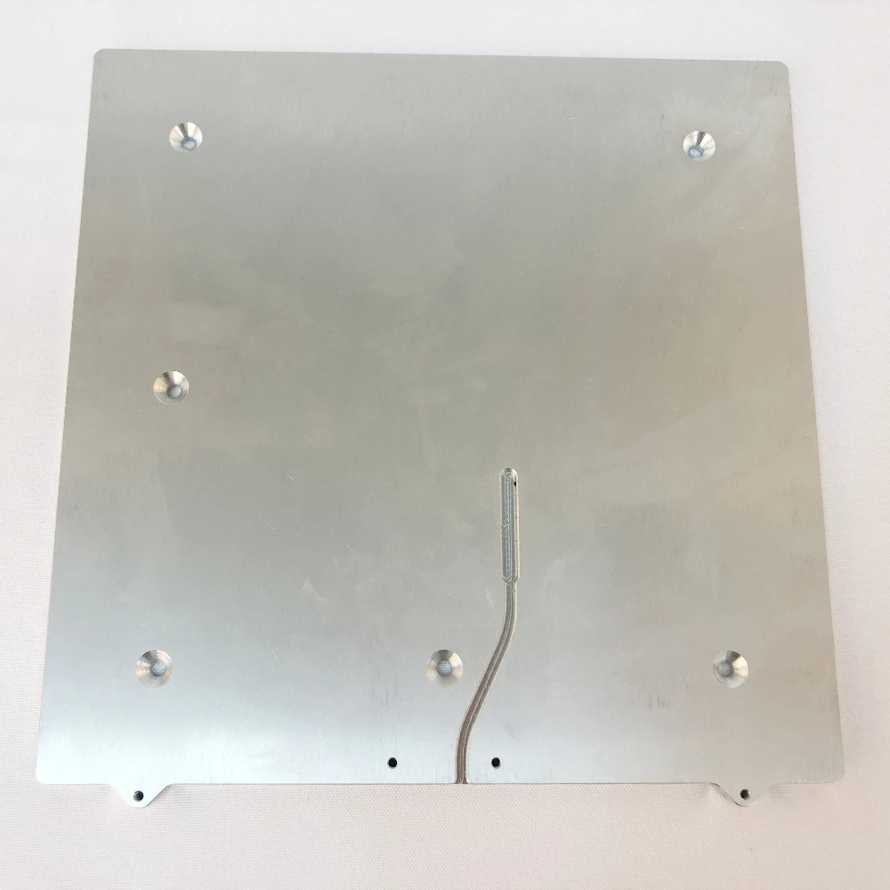 Funssor  E3NG_E3_K1_VZ235_aluminum CNC machined bed build plate 6mm compatibility: Ender 3 NG, Creality Ender 3, K1, VZ235