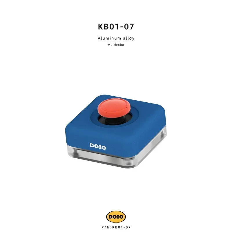 Imagem -02 - Doio Kb0107 Computer Boot Key Liga de Alumínio Multicolor External Desktop Power Switch Periféricos de Computador Desktop pc Acessório