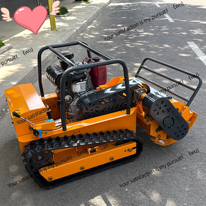 ZOCI-Custom four-stroke industrial agriculture electric lawn mower remote control flail cordless hydraulic greening