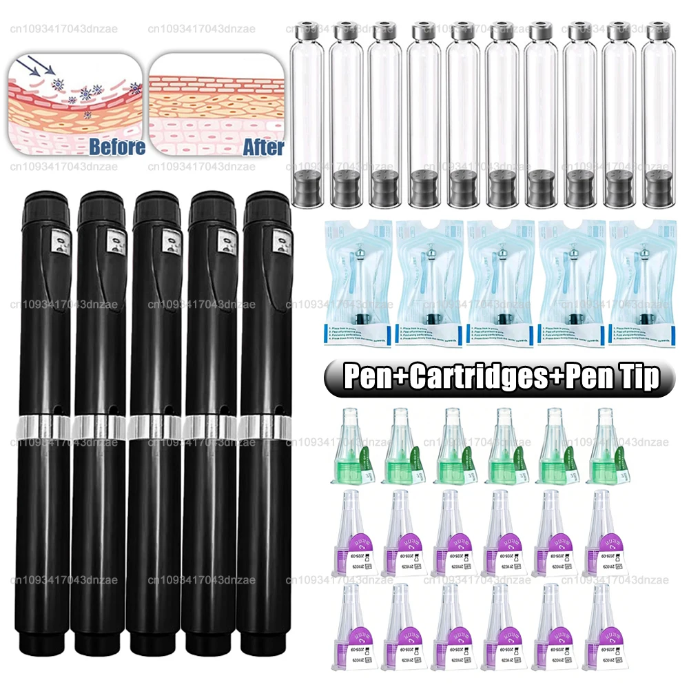 Magic Pen Beauty Consumables Kit For Wrinkle Removal,Tear Trough,Nasolabial Folds For Lilly Insulin Pen Medical Aesthetic