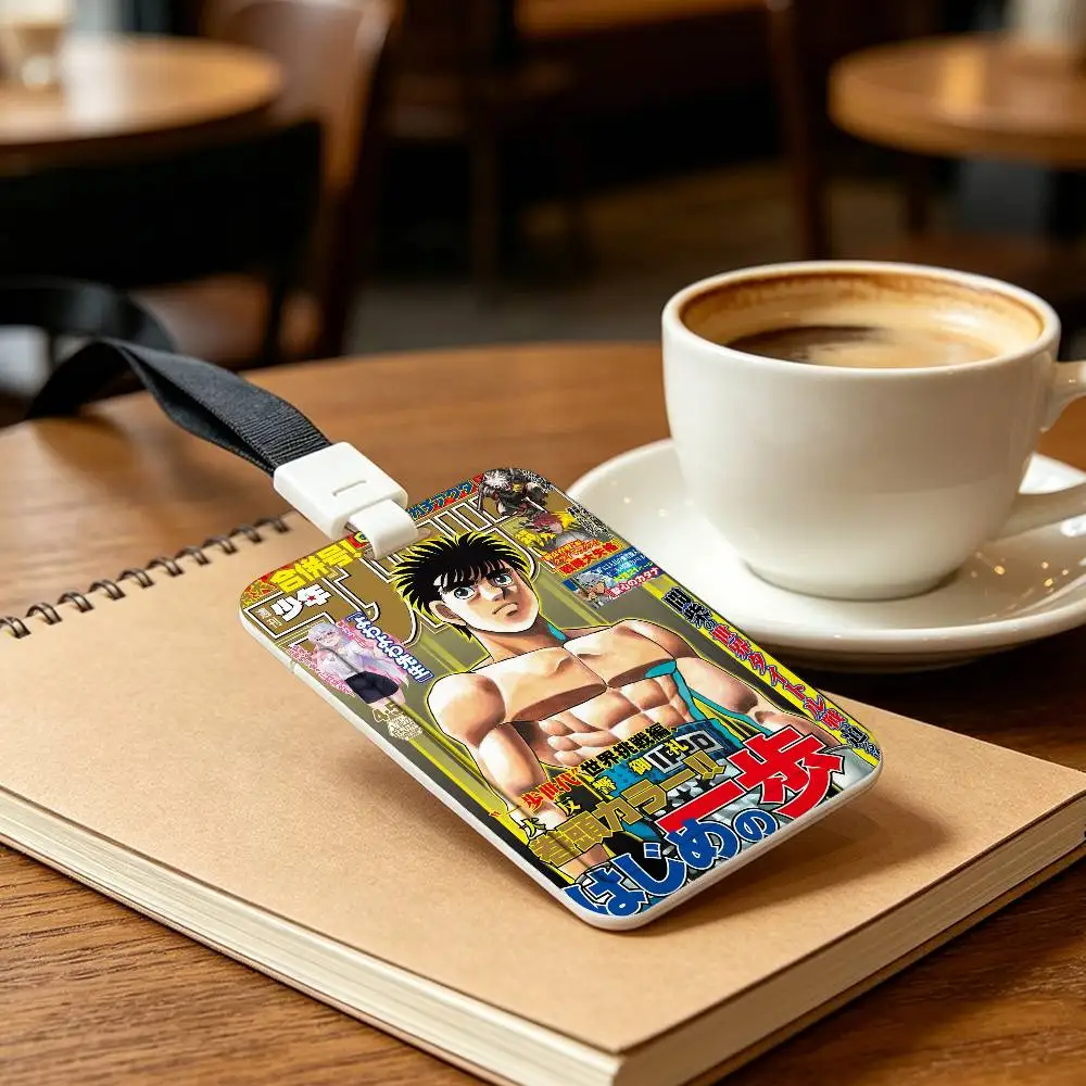 Fighting Spirit Hajime No Ippo NFC Contactless Sliding Card Sleeve For Student Cards, Bus Cards, ID Cards, And Work Permits