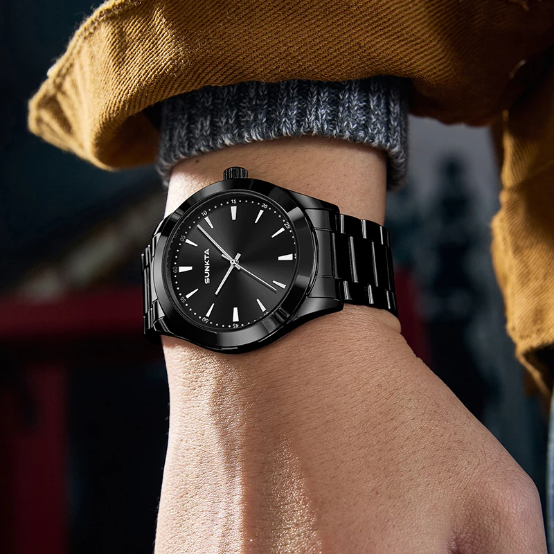 

Наручные часы SUNKTA 2026: Топовые люксовые женские кварцевые часы LIGE, водонепроницаемые до 30 м, со стальным ремешком, повседневные, для женщин, подарок, Reloj