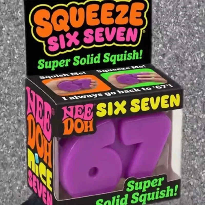 Hot Nee Doh 67 Squeeze Toy Soft Stress Relief Squeeze Sensory Toys Office Relaxation Toy Commemorate Gifts Birthday Party Favors view 4