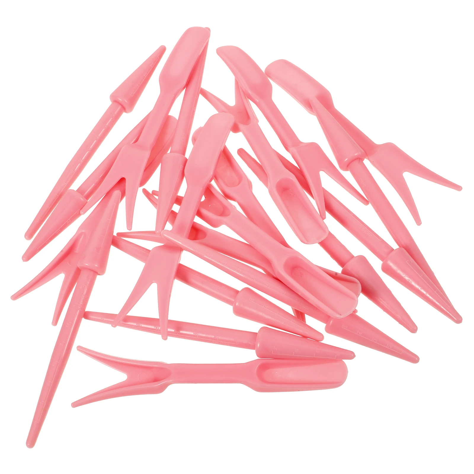 

20 Pcs Garden Transplanting Tool Set Dibber Widger for Plant Seeds Nursery Pots Holes Digging Shovel Spade Flowerpot Craft Farm