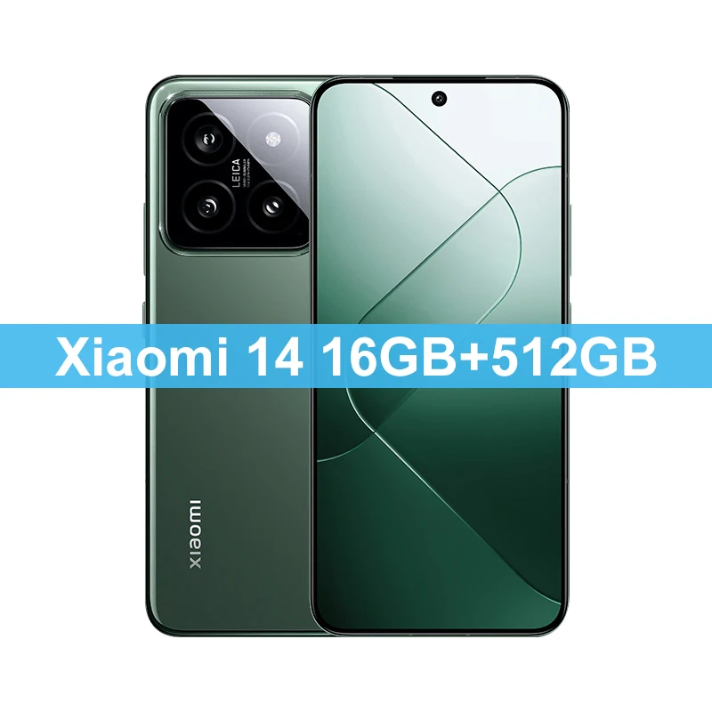 Global ROM Xiaomi 14 256GB/512GB Snapdragon 8 Gen 3 90W 4610mAh Battery 6.36" 1.5K Screen 50MP+32MP Camera