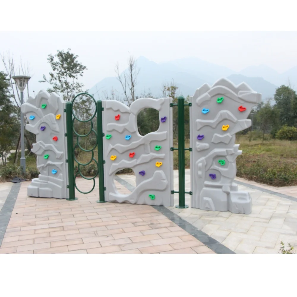 Factory Wholesale Rock Climbing Wall Children Outdoor Playground Equipment Wall Climbing for Amusement Park