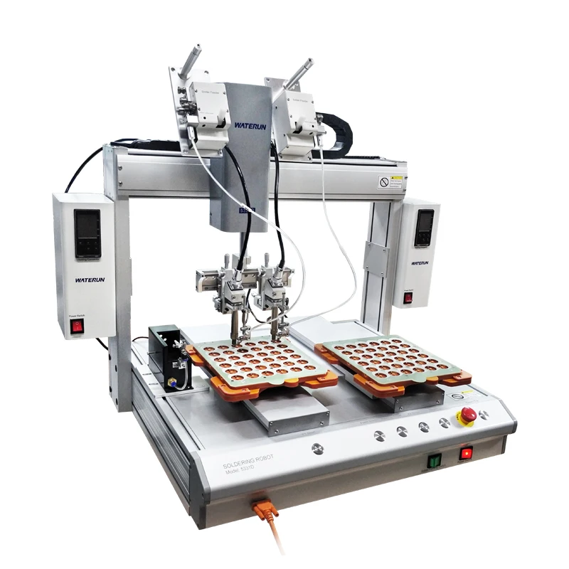 High Efficiency Desktop 4-AXIS Soldering Robot S5331D For Soldering