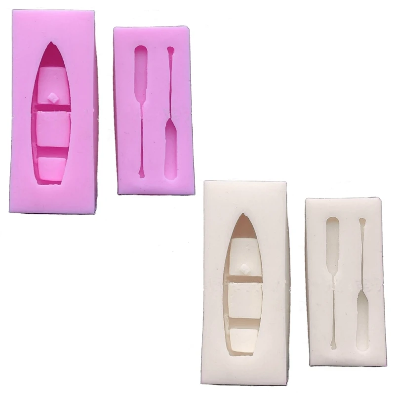 Ship Boat Oar Silicone Mold DIY Pendant Resin Jewelry Making Tools Resin Epoxy Mold For Keychain Earring Handmade Crafts