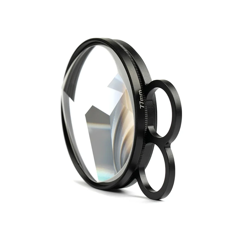 

ABGI-Camera SLR Accessories 77Mm Lens Filter Prism Handheld Special Effect Filter Handle Camera Filter Accessories
