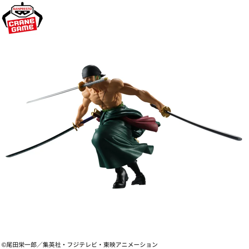 

[Настоящий оригинал] Bandai Banpresto One Piece Grandista Roronoa Zoro II в наличии ПВХ аниме фигурка модель коллекционная фигурка игрушки