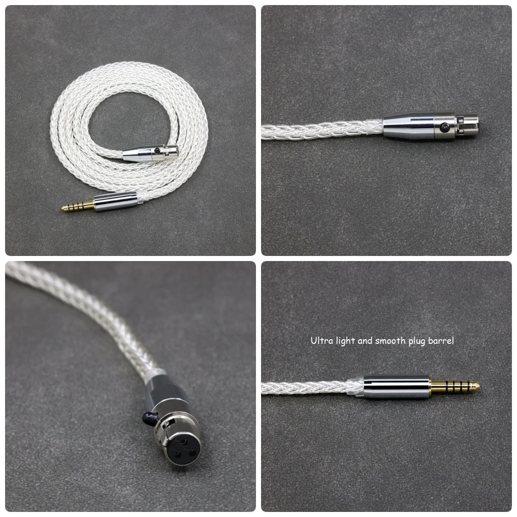 7n Pure Silver Palladium HIFI 8-ядерный кабель для наушников для AKG K702 Q701 K712 K271 K272 K240 K181 K141 K712 K267 8407