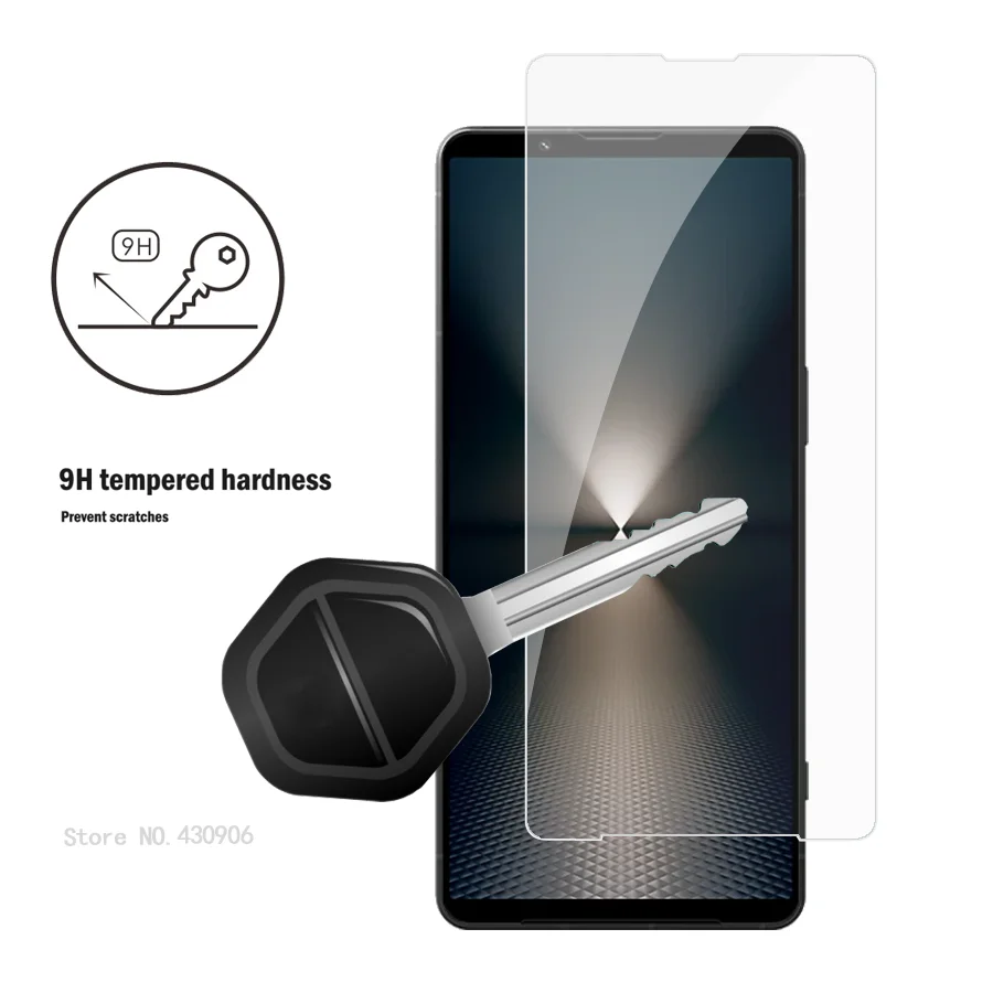 

For Sony Xperia 1 VI Screen Protector Full Screen Coverage For Sony Xperia 1 VI Transparent Tempered Glass Film edge 9H