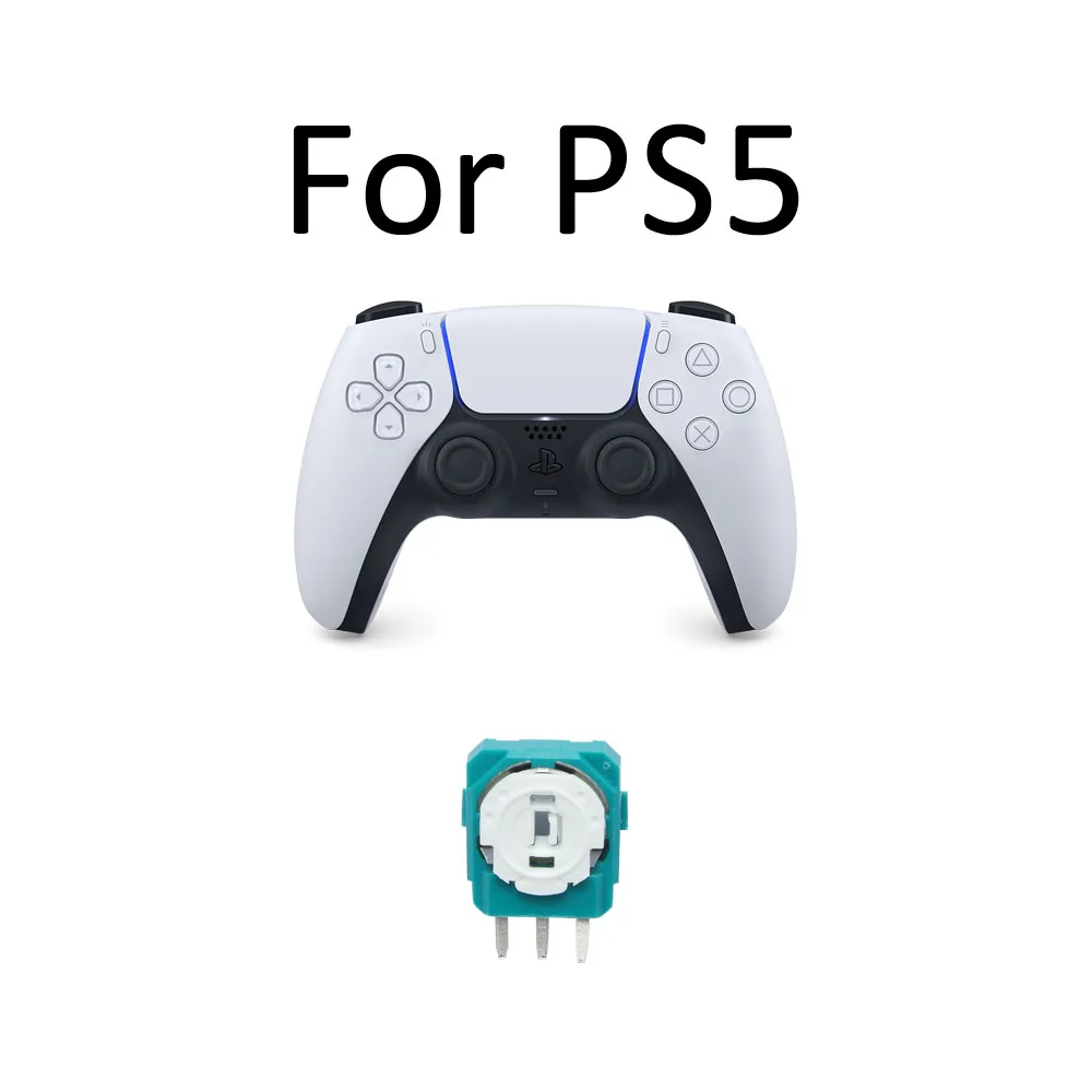 4 Pieses Controller จอยสติ๊ก Potentiometers Sensor Repair Thumbstick แกนตัวต้านทานปุ่มด้านข้างสําหรับ Sony Playstation 4 5 PS4 5