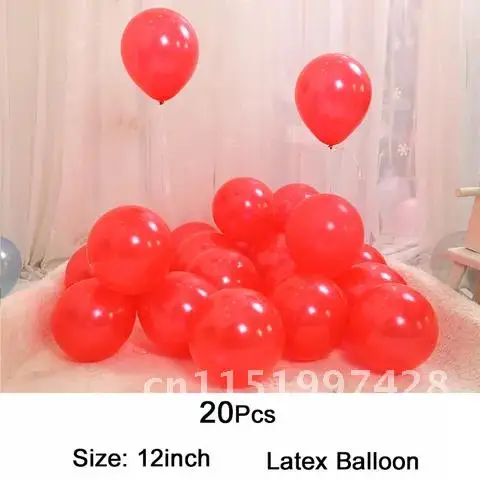 5M Chain of Balloons 1st 1 2 3 4 5 18 21st 30 40 50 Year Happy Birthday Party Decoration Adult Kids Boy Girl Baby Shower BabySh