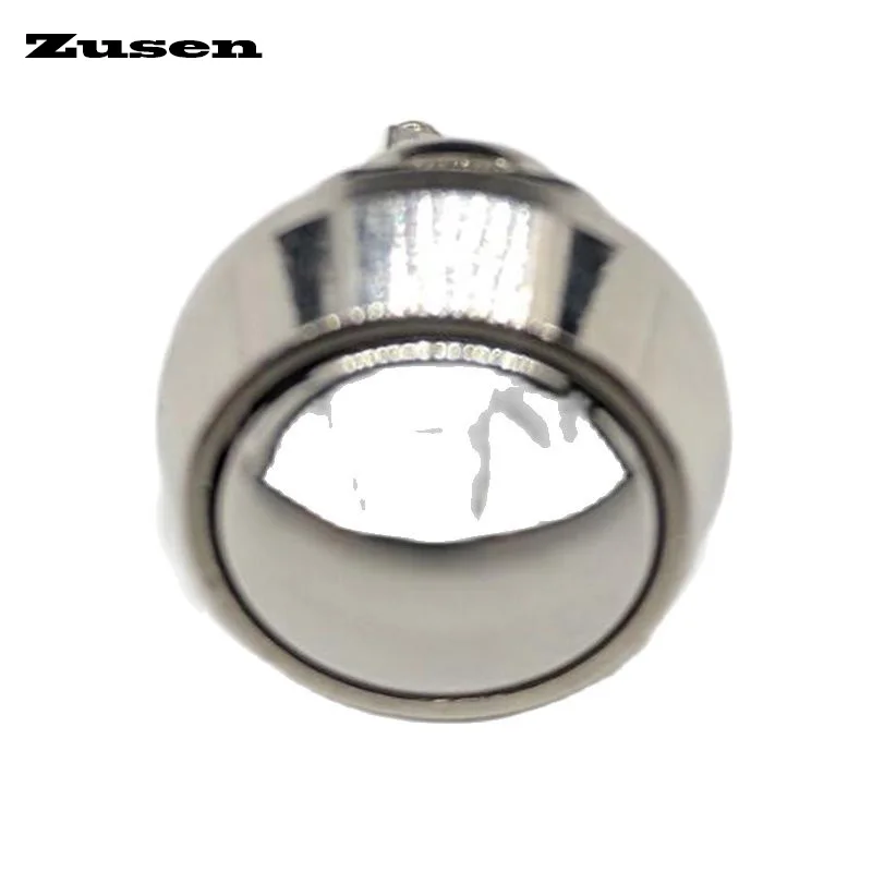 Zusen 12mm (ZS12B-10/N) 1NO Dome Head Momentary Waterproof  Micro Push Button Switch Screw Pins IP65