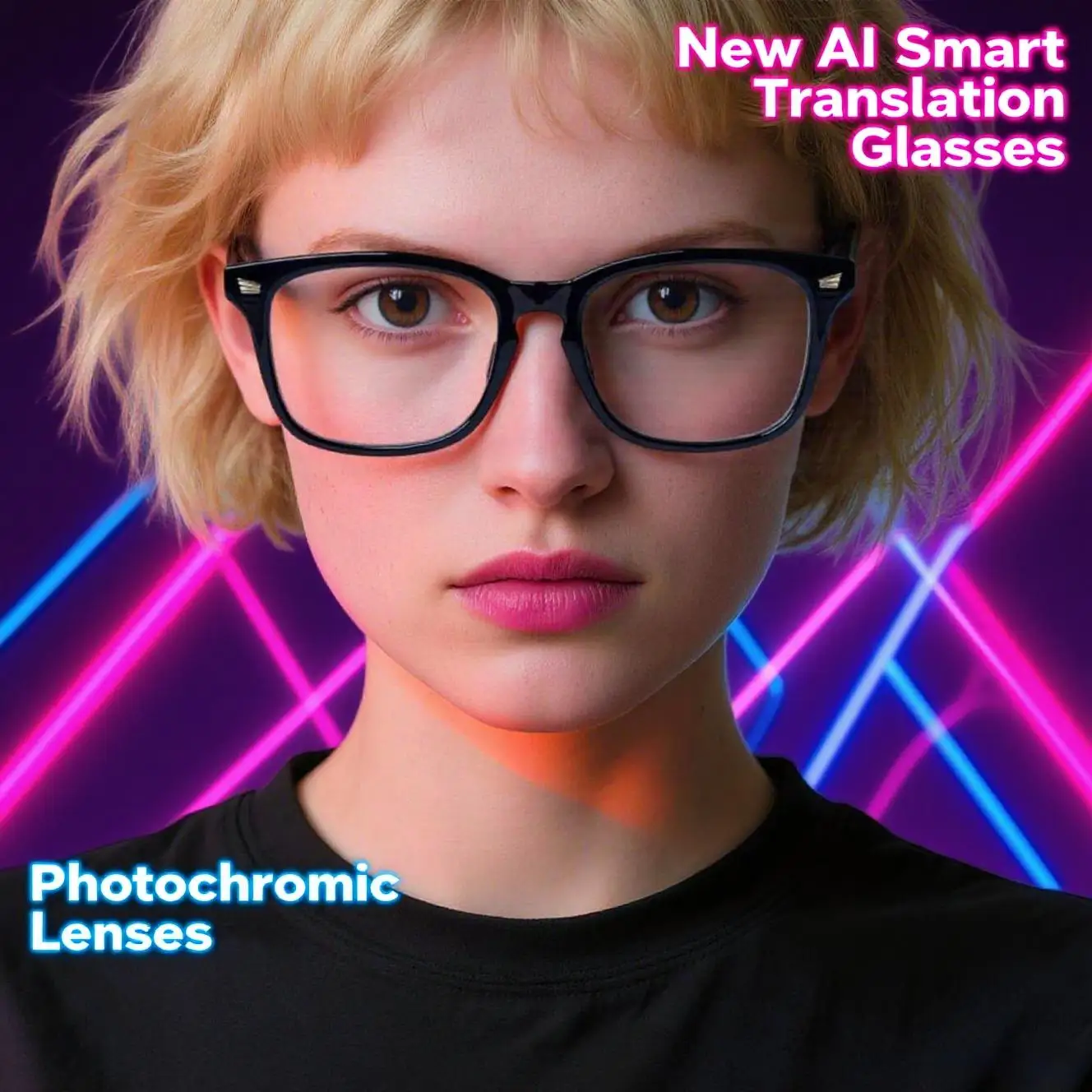 

Умные очки, перевод приложений, линзы, меняющие цвет, голосовые звонки высокой четкости, качество музыки Hi-Fi, аудиоочки с открытыми ушами.